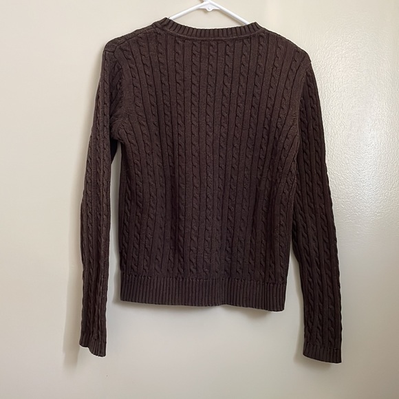 Womens cable knit sweater - Picture 2 of 4